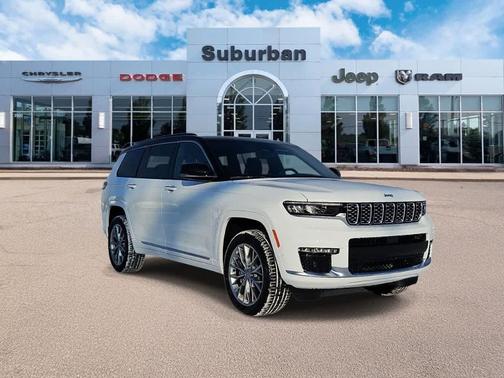 Bright White Clearcoat 2025 Jeep Grand Cherokee L Summit