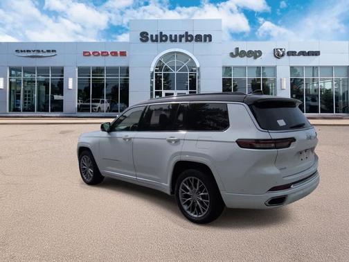 Bright White Clearcoat 2025 Jeep Grand Cherokee L Summit