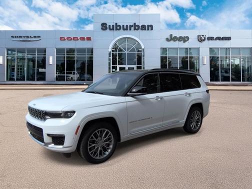 Bright White Clearcoat 2025 Jeep Grand Cherokee L Summit