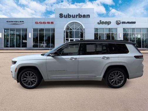 Bright White Clearcoat 2025 Jeep Grand Cherokee L Summit