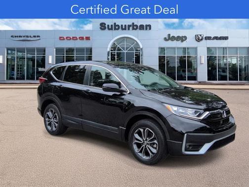 Crystal Black Pearl 2022 Honda CR-V EX-L