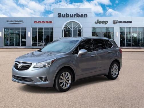 Satin Steel Metallic 2019 Buick Envision Essence