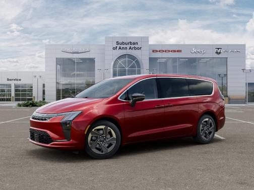 Red 2027 Chrysler Pacifica LIMITED