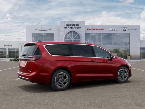 Red 2027 Chrysler Pacifica LIMITED