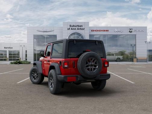Firecracker Red Clearcoat 2026 Jeep Wrangler Sport