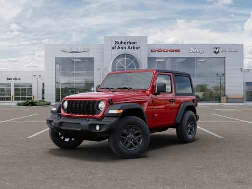Firecracker Red Clearcoat 2026 Jeep Wrangler Sport