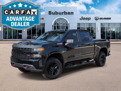 Black 2021 Chevrolet Silverado 1500 Custom Trail Boss