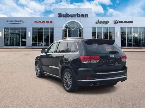 Diamond Black 2018 Jeep Grand Cherokee Summit