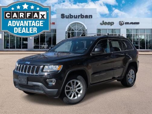 Brilliant Black Crystal Pearlcoat 2016 Jeep Grand Cherokee Laredo