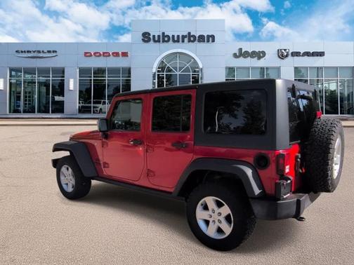 Firecracker Red Clearcoat 2017 Jeep Wrangler Unlimited Sport