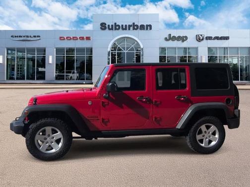 Firecracker Red Clearcoat 2017 Jeep Wrangler Unlimited Sport
