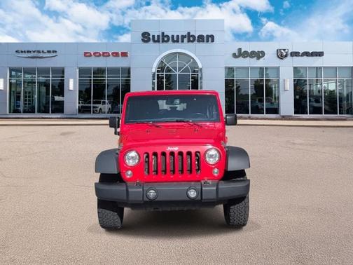 Firecracker Red Clearcoat 2017 Jeep Wrangler Unlimited Sport