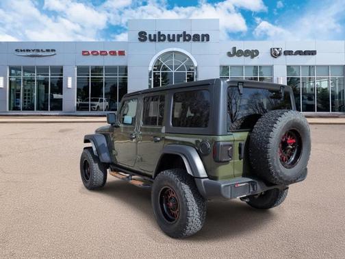 Sarge Green Clearcoat 2021 Jeep Wrangler Unlimited Sport