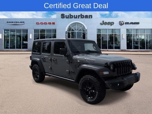 Sting Gray Clearcoat 2021 Jeep Wrangler Unlimited Sport