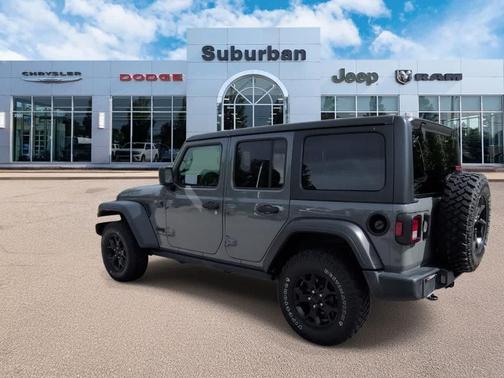 Sting Gray Clearcoat 2021 Jeep Wrangler Unlimited Sport