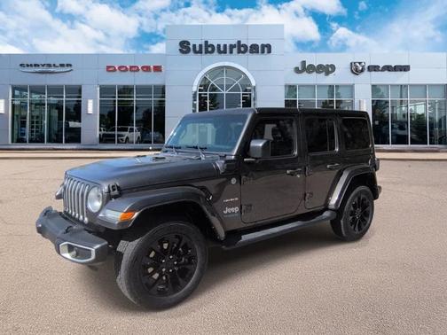 Granite Crystal Clearcoat Metallic 2021 Jeep Wrangler Unlimited 4xe Sahara