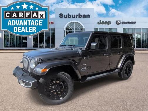 Granite Crystal Clearcoat Metallic 2021 Jeep Wrangler Unlimited 4xe Sahara