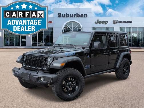 Black Clearcoat 2025 Jeep Wrangler 4xe Sport