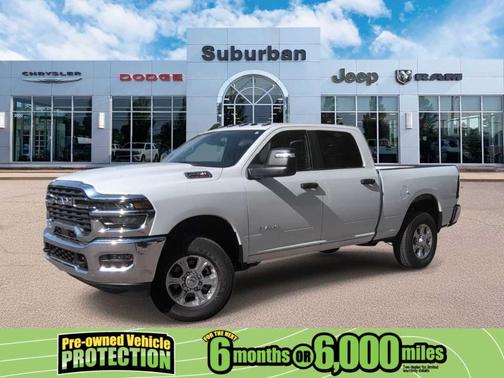 Bright White Clearcoat 2026 RAM 2500 Big Horn