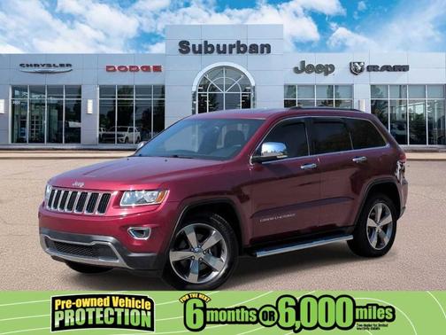 Deep Cherry Red Crystal Pearlcoat 2014 Jeep Grand Cherokee Limited