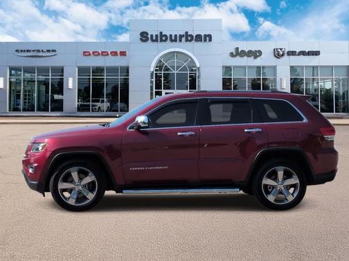 Deep Cherry Red Crystal Pearlcoat 2014 Jeep Grand Cherokee Limited