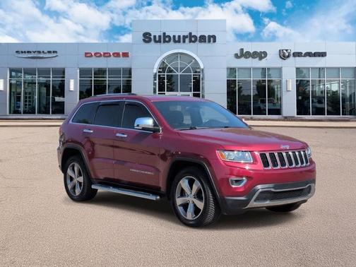 Deep Cherry Red Crystal Pearlcoat 2014 Jeep Grand Cherokee Limited