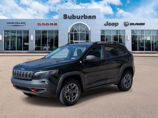 Diamond Black 2020 Jeep Cherokee Trailhawk