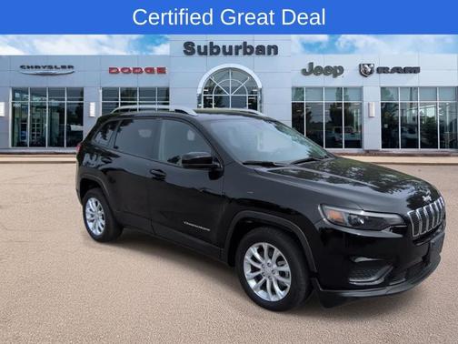 Diamond Black 2021 Jeep Cherokee Latitude