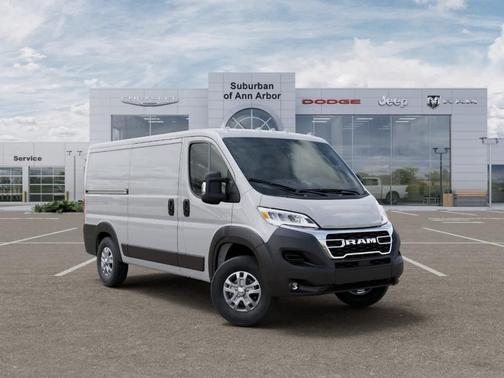 Bright White Clearcoat 2025 RAM ProMaster 1500 Low Roof
