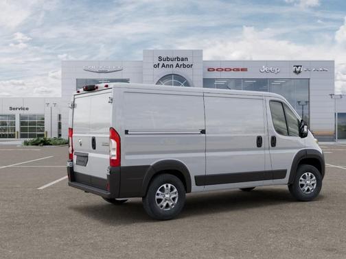 Bright White Clearcoat 2025 RAM ProMaster 1500 Low Roof