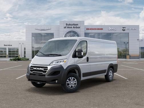 Bright White Clearcoat 2025 RAM ProMaster 1500 Low Roof