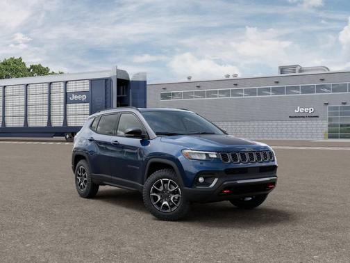 Fathom Blue Pearlcoat 2026 Jeep Compass Trailhawk