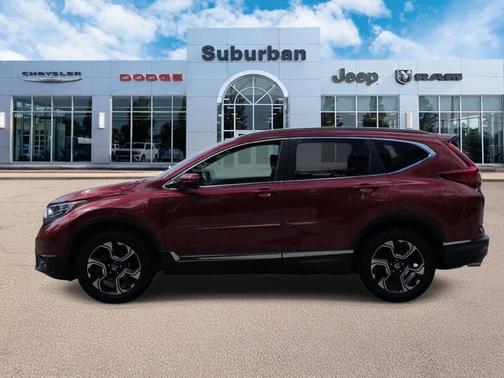 Red 2017 Honda CR-V Touring