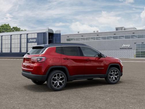 Red 2026 Jeep Compass Limited