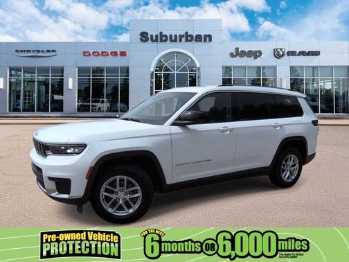 Bright White 2023 Jeep Grand Cherokee L Laredo