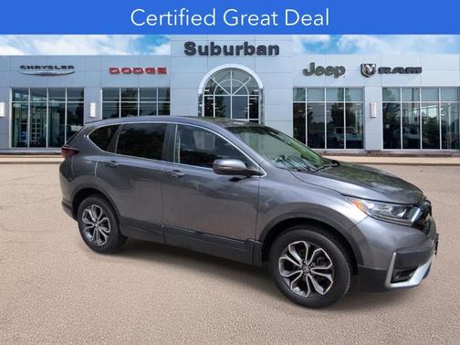 Modern Steel Metallic 2021 Honda CR-V EX