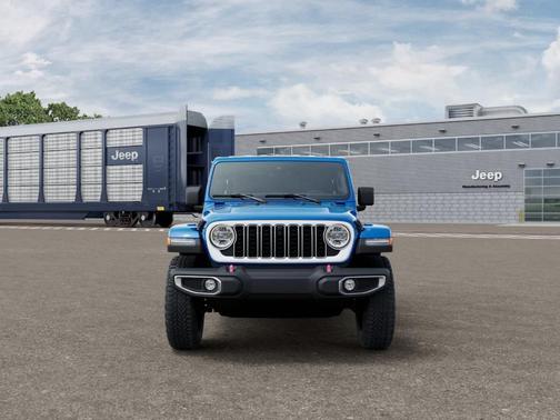 Hydro Blue Pearlcoat 2026 Jeep Wrangler Sahara