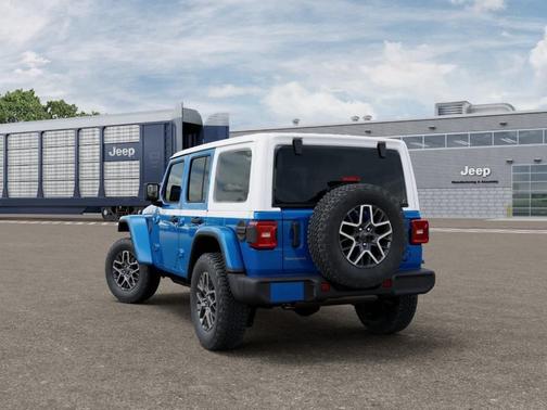 Hydro Blue Pearlcoat 2026 Jeep Wrangler Sahara
