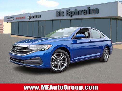 Rising Blue Metallic 2024 Volkswagen Jetta 1.5T SE