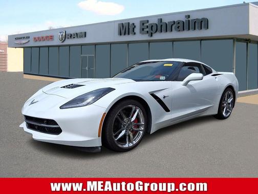 Arctic White - G8G 2019 Chevrolet Corvette Stingray
