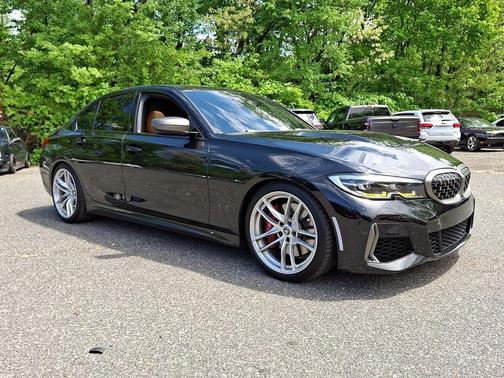 Black Sapphire Metallic 2021 BMW M340 M340i xDrive Sedan
