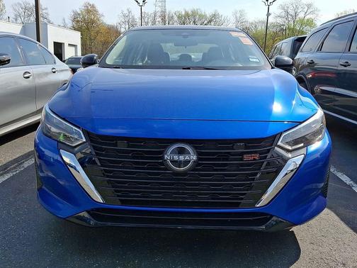 Electric Blue Metallic/Super Black 2025 Nissan Sentra SR