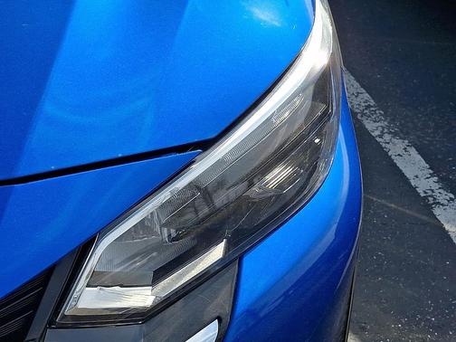 Electric Blue Metallic/Super Black 2025 Nissan Sentra SR