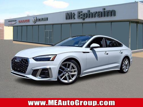 White 2024 Audi A5 Sportback 45 S Line Premium Plus
