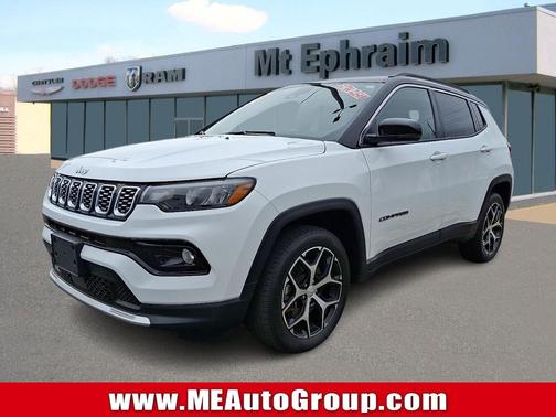 Bright White Clearcoat 2024 Jeep Compass Limited