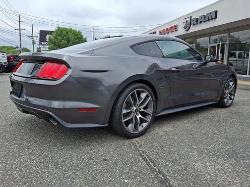 Black 2015 Ford Mustang EcoBoost Premium