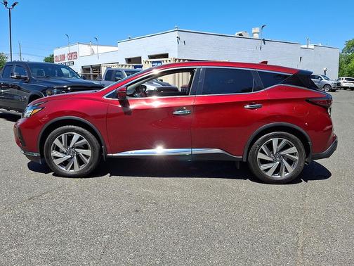 Scarlet Ember Tintcoat 2021 Nissan Murano SL Intelligent AWD