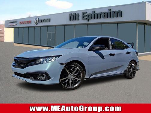 Gray 2020 Honda Civic Sport