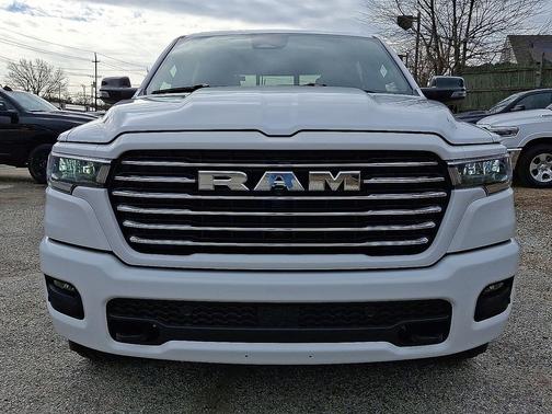 Bright White Clear-Coat Exterior Paint 2026 RAM 1500 Laramie
