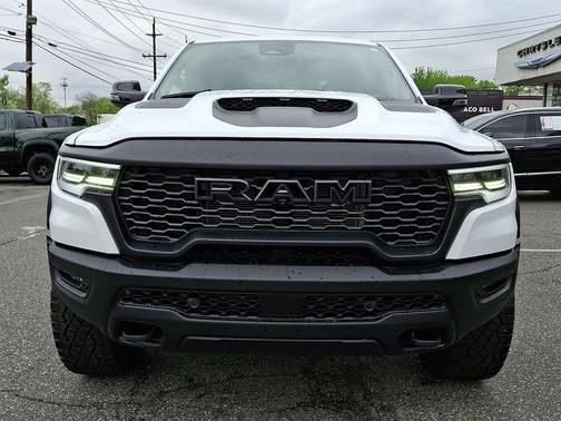 Bright White Clear-Coat Exterior Paint 2026 RAM 1500 RHO Crew Cab 4x4 5'7' Box
